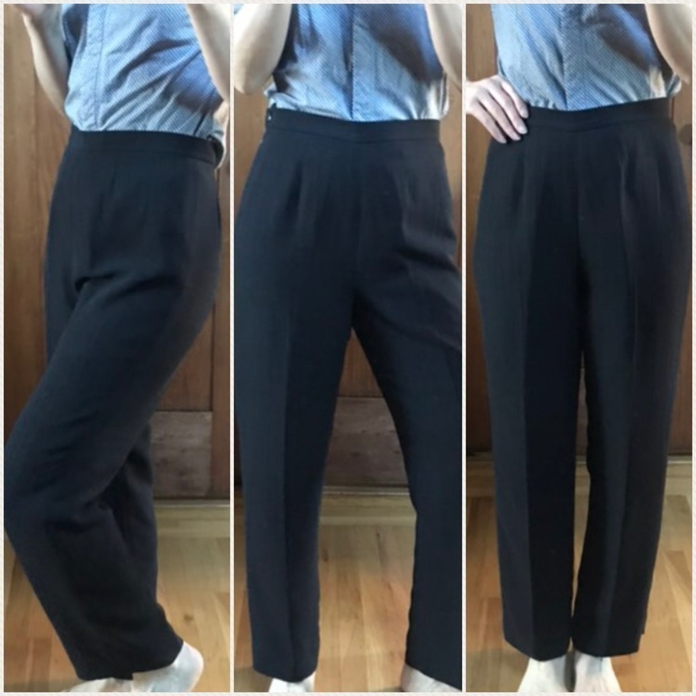 Sicari Collection Pinstripe Black and Red Pants